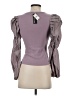 Lea & Viola Gray Long Sleeve Top Size XXS - photo 2