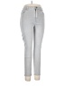 Lands' End Solid Gray Jeggings Size 10 - photo 1