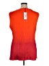Andrea Iyamah Orange Sleeveless Blouse Size XL - photo 2