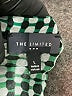 The Limited Outlet 100% Polyester Houndstooth Green 3/4 Sleeve Blouse Size L - photo 7