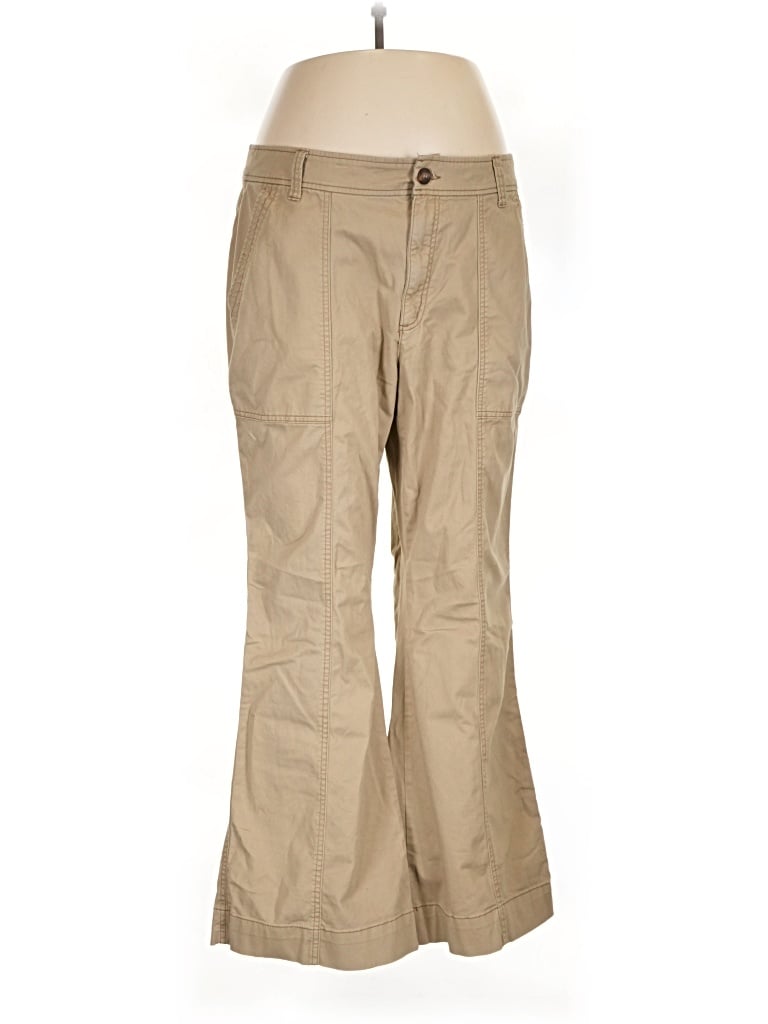 Pre-owned Old Navy Khaki Pant In Tan
