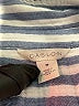 Caslon 100% Cotton Stripes Blue Long Sleeve Button-Down Shirt Size XS - photo 7