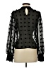Zara Black Long Sleeve Blouse Size S - photo 2