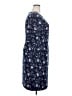 Ann Taylor LOFT Print Blue Casual Dress Size 18 (tall) - photo 4