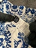 Shein Print Blue Shorts Size S - photo 3