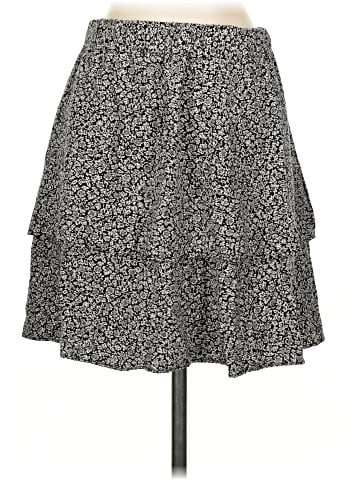 Madewell Pull-On Tier Mini Skirt in Tudor Floral (view 2)