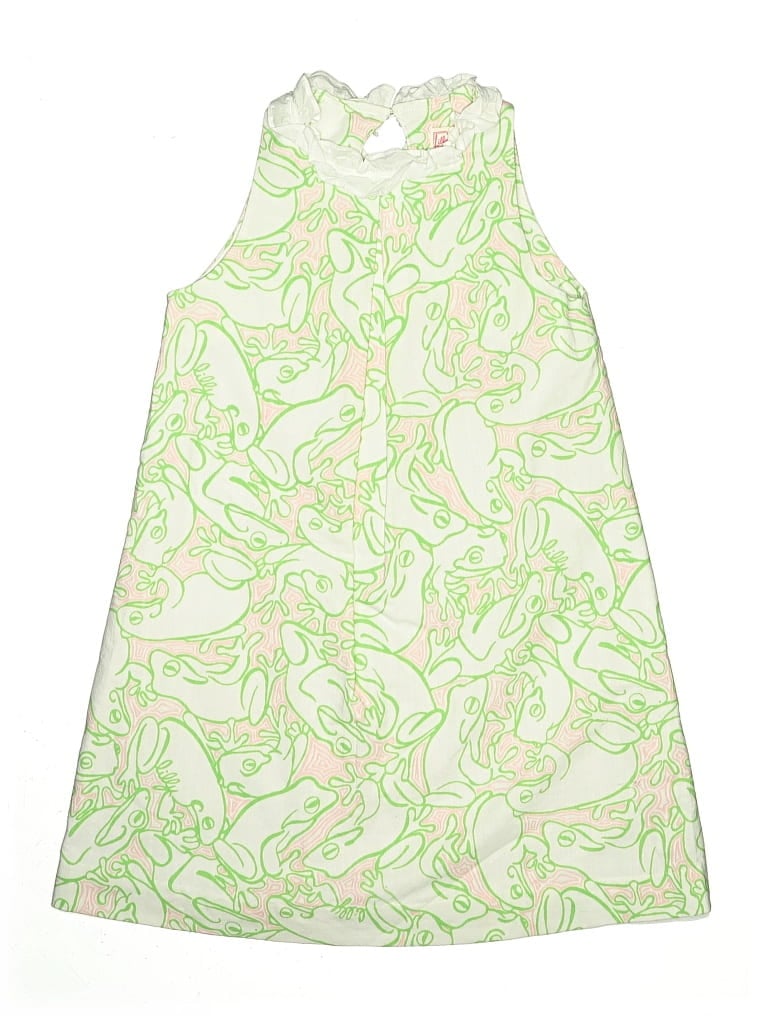 Pre-owned Lilly Pulitzer Kids' Dress In Green