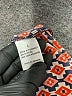 Dina Be 100% Polyester Orange 3/4 Sleeve Blouse Size L - photo 8