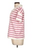 Assorted Brands Stripes Pink Short Sleeve Blouse Size L - photo 5