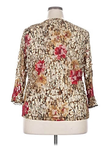Only Nine 3/4 Sleeve Blouse (view 2)