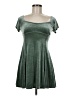 Rewind Green Casual Dress Size M - photo 1