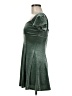 Rewind Green Casual Dress Size M - photo 5