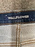 Wallflower Solid Blue Jeans Size 9 - photo 7