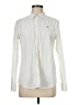Vineyard Vines Ivory Long Sleeve Button-Down Shirt Size 8 - photo 1