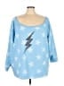 Torrid Stars Blue Pullover Sweater Size 5X Plus (5) - photo 1
