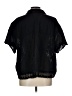 LOGO Black Short Sleeve Blouse Size L - photo 2