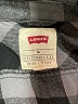 Levi's 100% Cotton Checkered-gingham Gray Black Long Sleeve Button-Down Shirt Size XL - photo 7