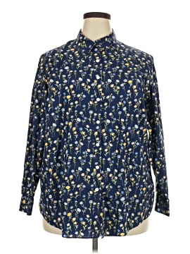 Lands' End Long Sleeve Button Down Shirt