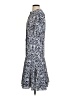 Liz Roberts 100% Polyester Paisley Blue Casual Dress Size 4 - photo 5