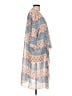 Lularoe 100% Polyester Blue Kimono Size L - photo 4