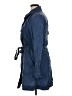 Cole Haan Blue Trenchcoat Size 14 - photo 5
