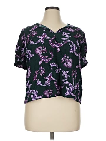 ModCloth Short Sleeve Blouse (view 1)