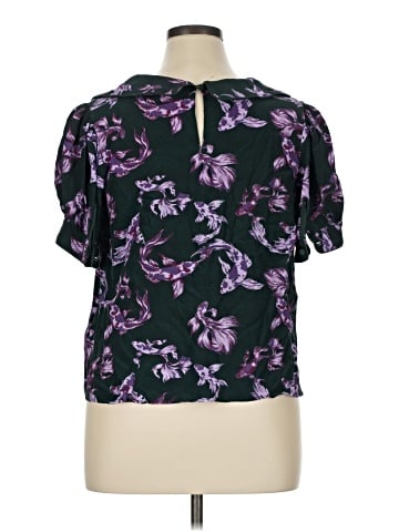 ModCloth Short Sleeve Blouse (view 2)
