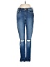 FRAME Denim Hearts Blue Jeans Size 26 waist - photo 1