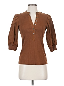 Veronica Beard 3/4 Sleeve Button Down Shirt
