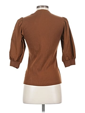 Veronica Beard 3/4 Sleeve Button-Down Shirt (view 2)