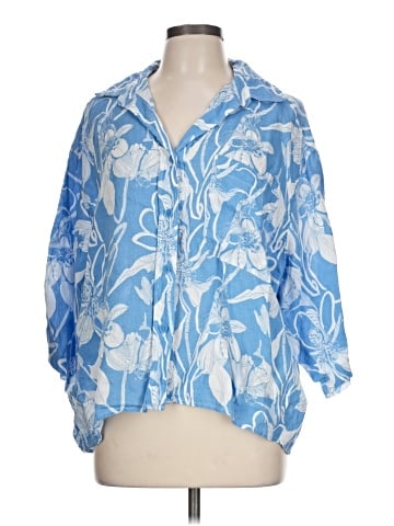 Magaschoni 3/4 Sleeve Blouse (view 1)