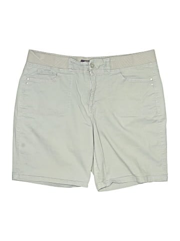 Gloria Vanderbilt Khaki Shorts (view 1)