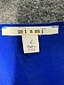 Miami 100% Polyester Blue 3/4 Sleeve Blouse Size L - photo 7