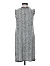 Eri + Ali 100% Polyester Tweed Silver Gray Casual Dress Size S - photo 1