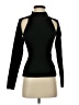 Topshop 100% Polyester Black Long Sleeve Top Size 0 - 2 - photo 1