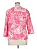 Ruby Rd. Tropical Pink 3/4 Sleeve T-Shirt Size 1X - photo 2
