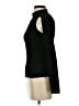 Topshop 100% Polyester Black Long Sleeve Top Size 0 - 2 - photo 5