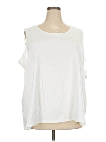 SUPREMA Essentials by Catherines Sleeveless T-Shirt (view 1)