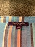 Roaman's 100% Cotton Stripes Blue 3/4 Sleeve Blouse Size 14W - photo 7