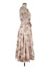 BHLDN 100% Polyester Tan Cocktail Dress Size 8 - photo 4
