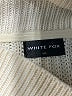White Fox 100% Acrylic Ivory Pullover Sweater Size M - photo 7