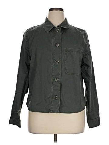 CAbi Long Sleeve Button-Down Shirt (view 1)