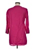 Chico's Pink 3/4 Sleeve Blouse Size Med (1) - photo 2