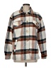 J by Joie Plaid Brown Coat Size M - photo 1