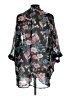 Unbranded 100% Polyester Black Kimono Size L - photo 2