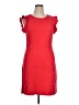 dip Solid Red Casual Dress Size 14 - photo 1