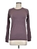 Athleta 100% Nylon Purple Long Sleeve Top Size M - photo 1