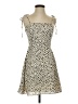 Assorted Brands 100% Polyester Polka Dots Ivory Cocktail Dress Size S - photo 1