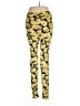 Lularoe Floral Yellow Leggings Size 1X (Tall & Curvy) - photo 2