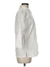 Bill Blass 100% Cotton White Long Sleeve Button-Down Shirt Size M - photo 4